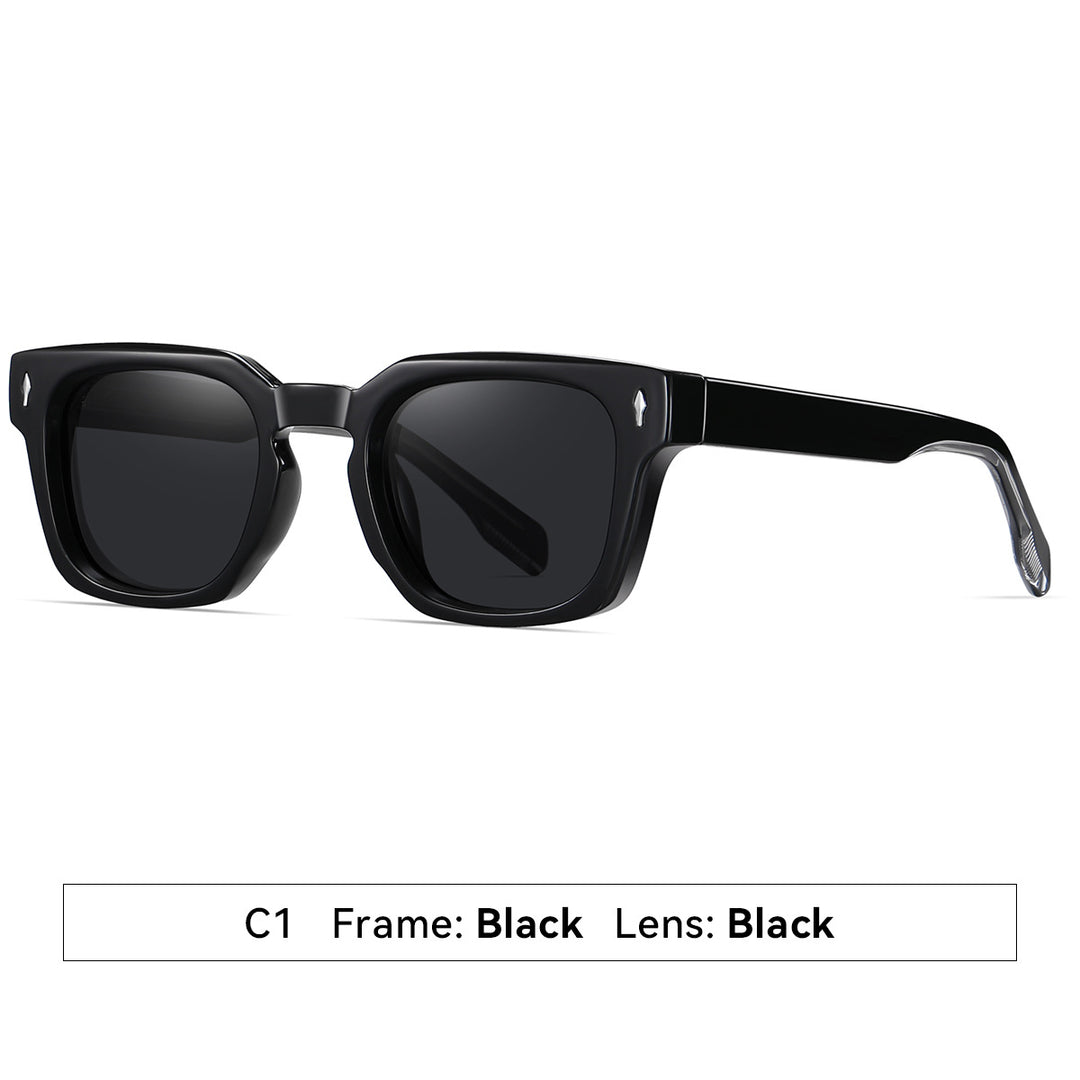 Women's fashionable sunglasses with square frame and gradient lenses Kalsten