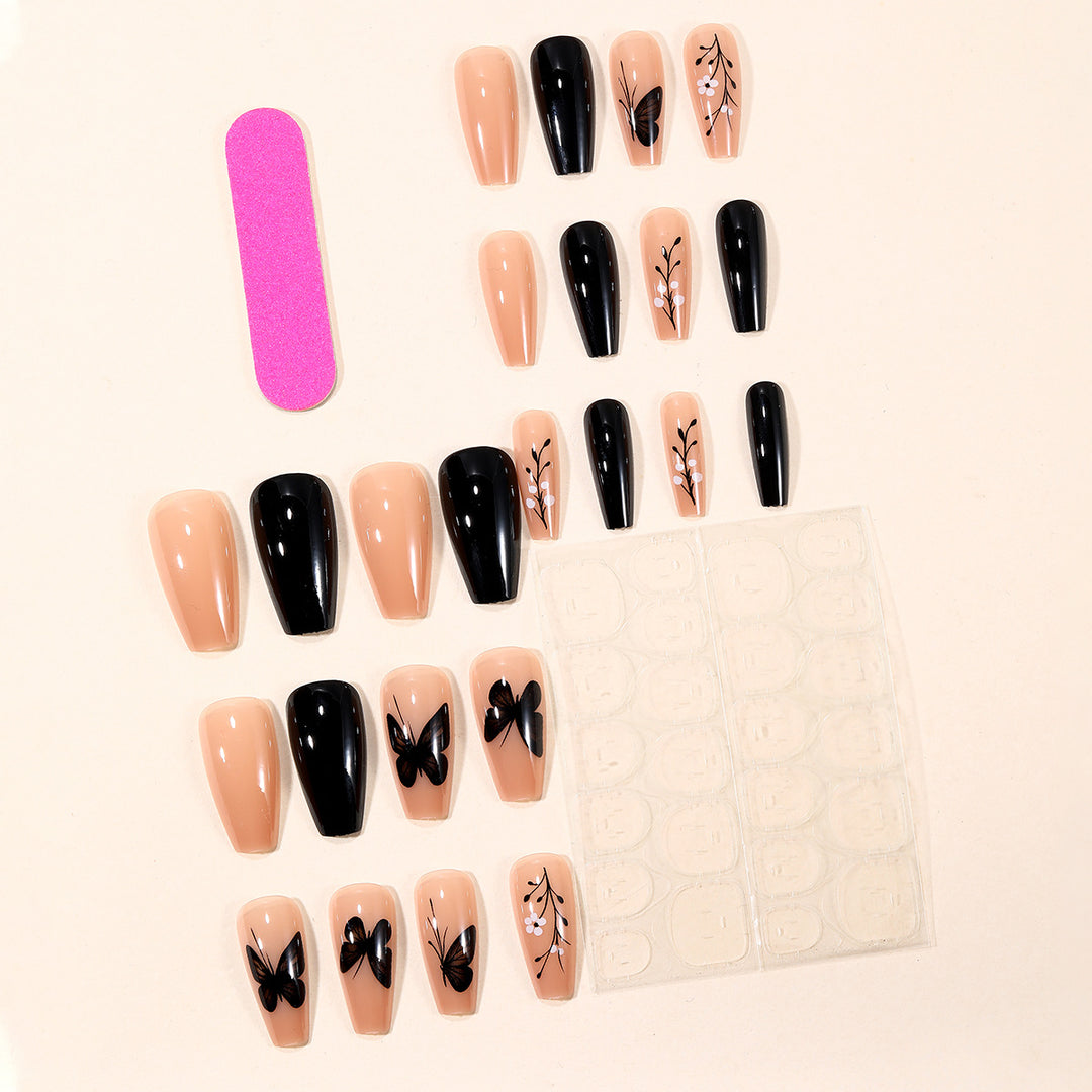 Decorative Butterfly Nail Art Extensions Kalsten