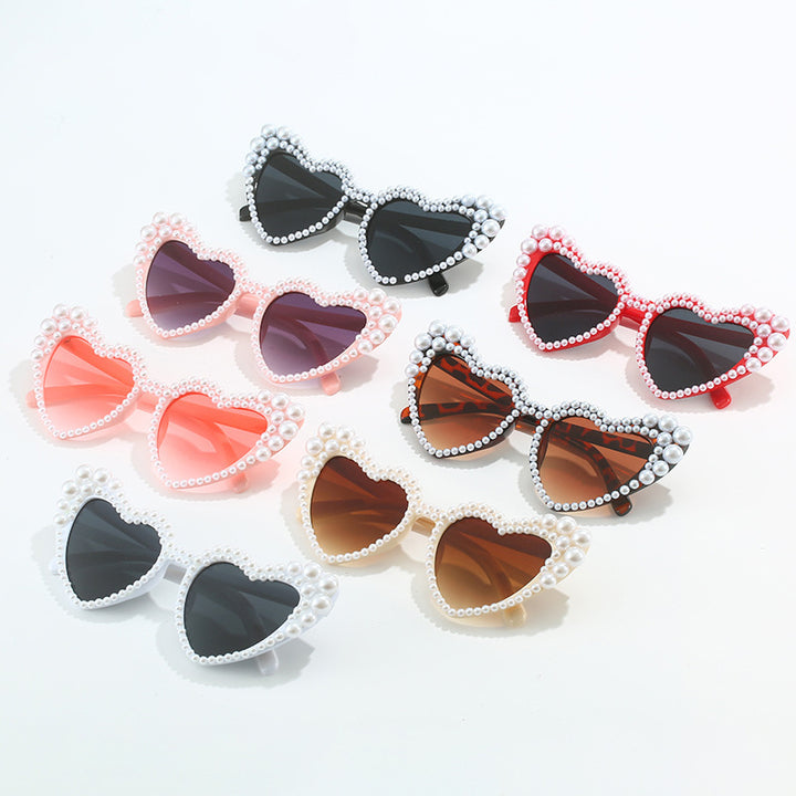 Cat-Eye Pearl-Embellished Sunglasses Kalsten