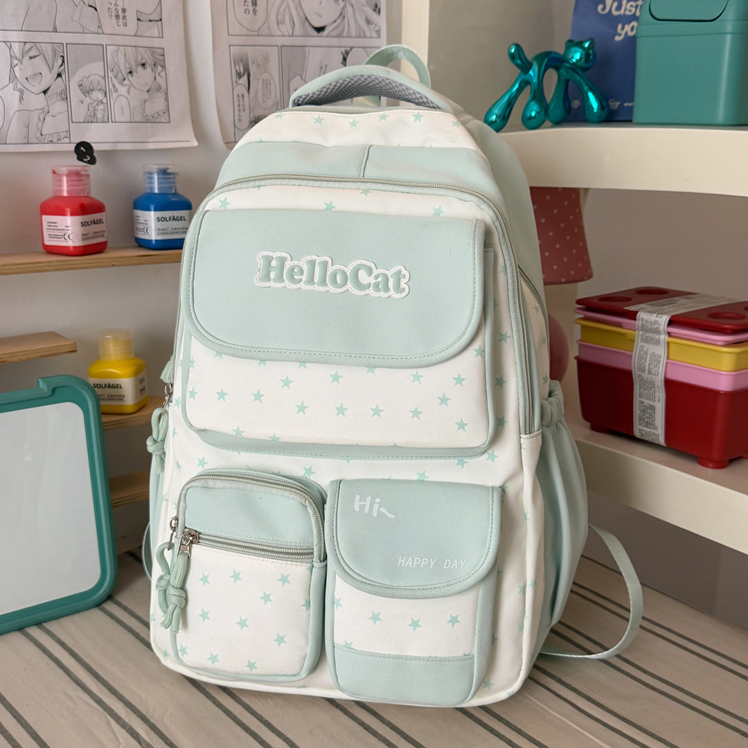Stylish Star-Embellished Backpack Kalsten 1791205930