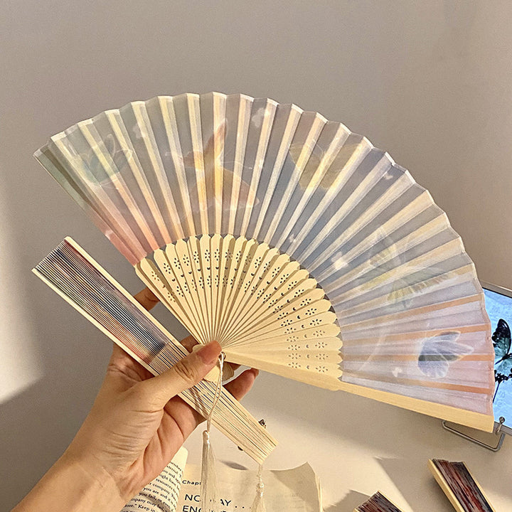 Hand fan made of high-quality natural material Kalsten