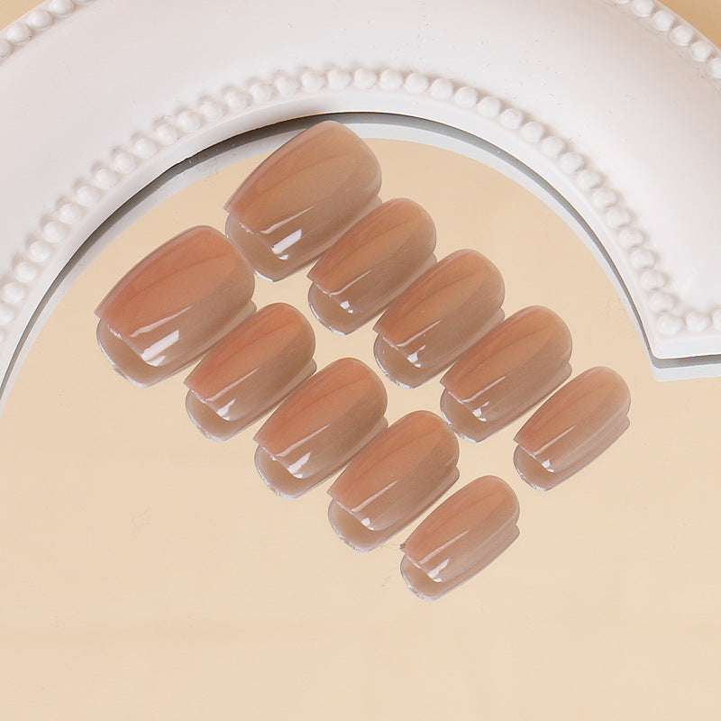 Natural Almond-Shaped Press-On Nails Kalsten