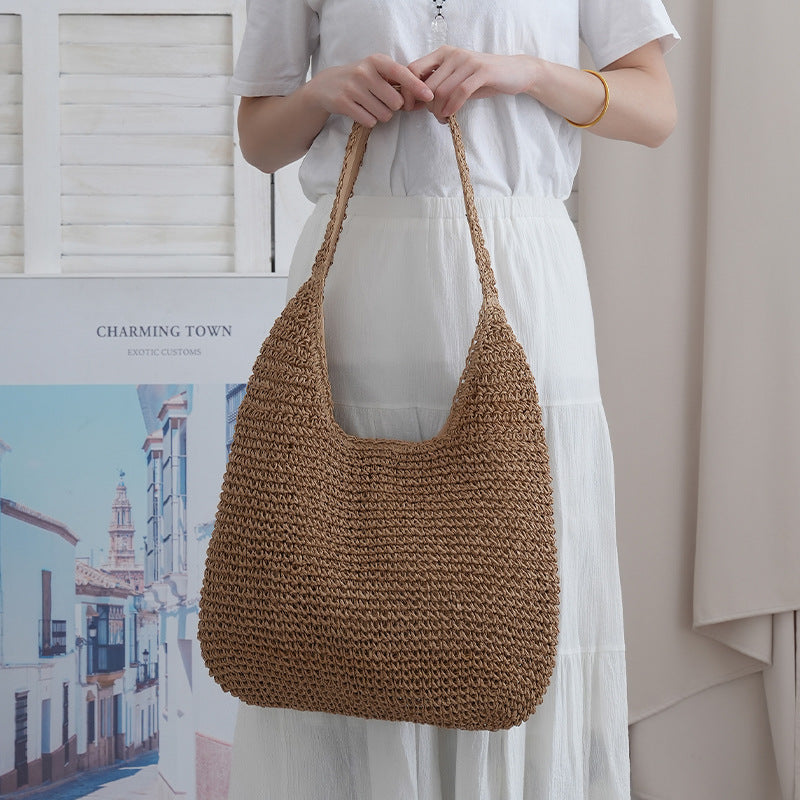 Handmade Shopper Bag Made of Natural Materials Kalsten