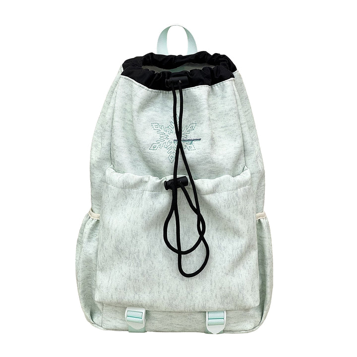 Stylish Drawstring Backpack with Functional Pockets Kalsten