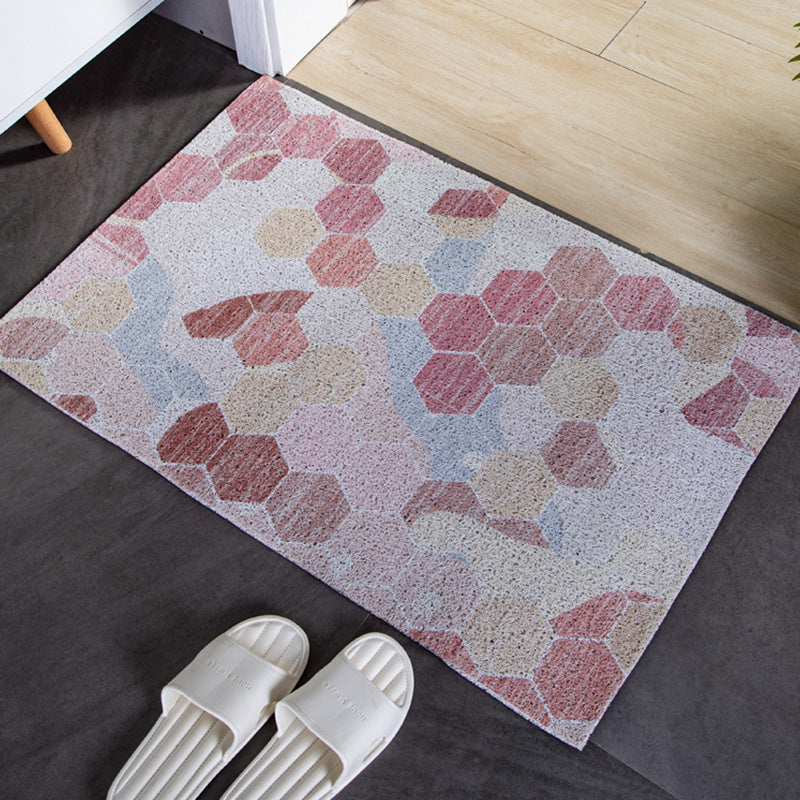Geometric Patterned Entrance Mat