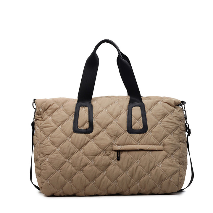 Quilted Travel Tote Bag