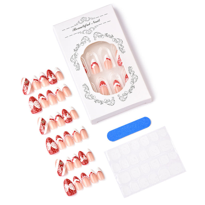 Decorative Themed Press-On Nail Set