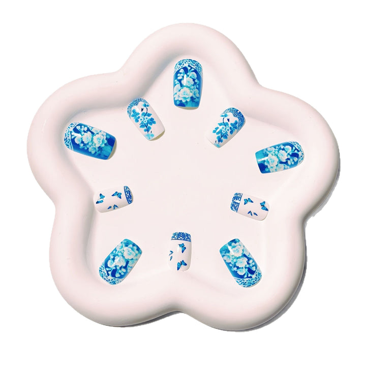 Floral Butterfly Nail Art Set