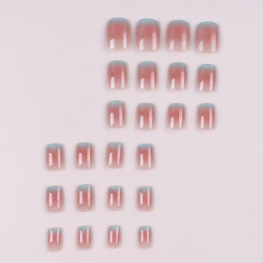 Transparent Ombre Press-On Nails