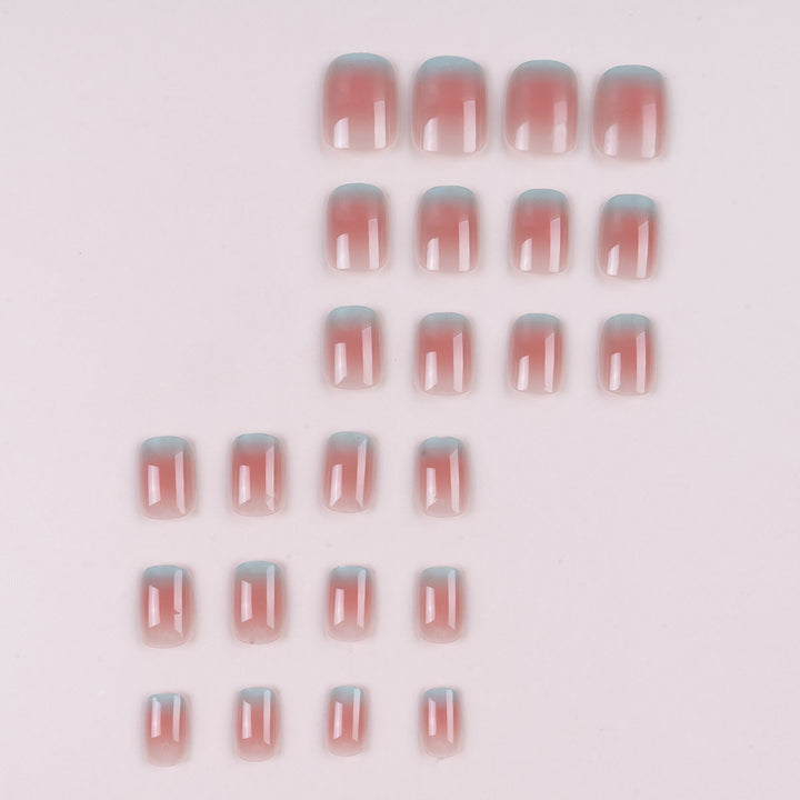 Transparent Ombre Press-On Nails