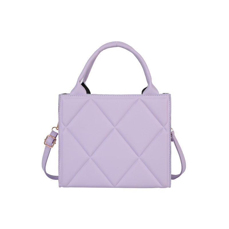 Quilted Leather Shoulder Handbag Kalsten