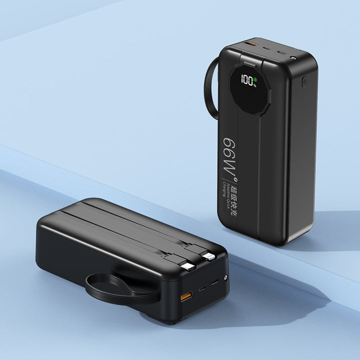 Portable power bank with high-performance fast charging function and digital display Kalsten