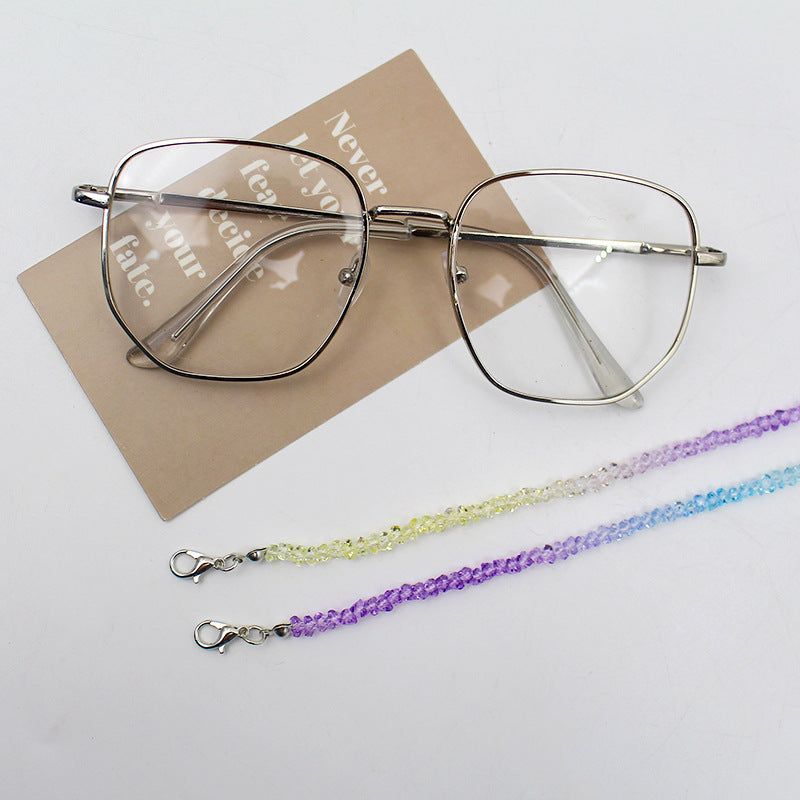 Elegant Crystal Beaded Eyewear Chain Kalsten