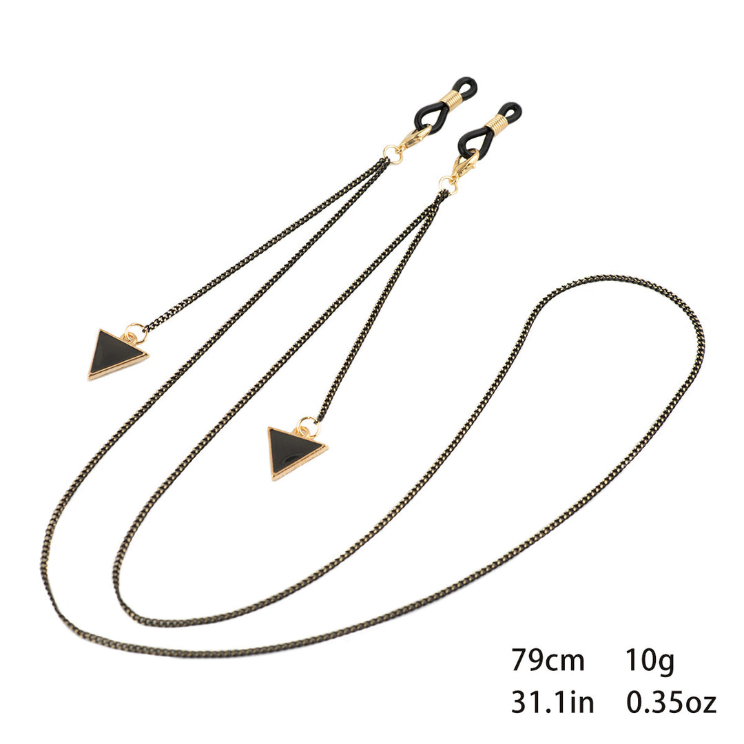Geometric Pendant Eyewear Chain Kalsten