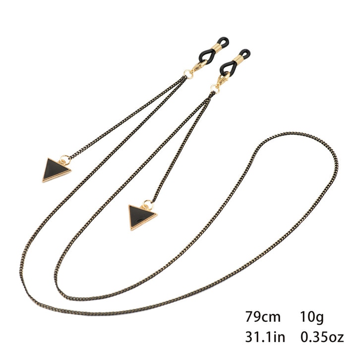 Geometric Pendant Eyewear Chain Kalsten
