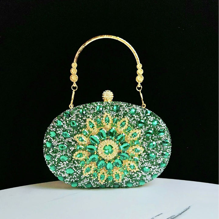 Decorative Bejeweled Evening Handbag