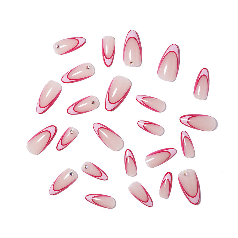 Artistic Stiletto Nail Art Extensions Kalsten