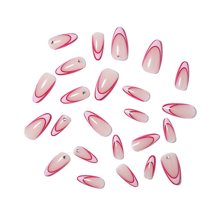 Artistic Stiletto Nail Art Extensions Kalsten