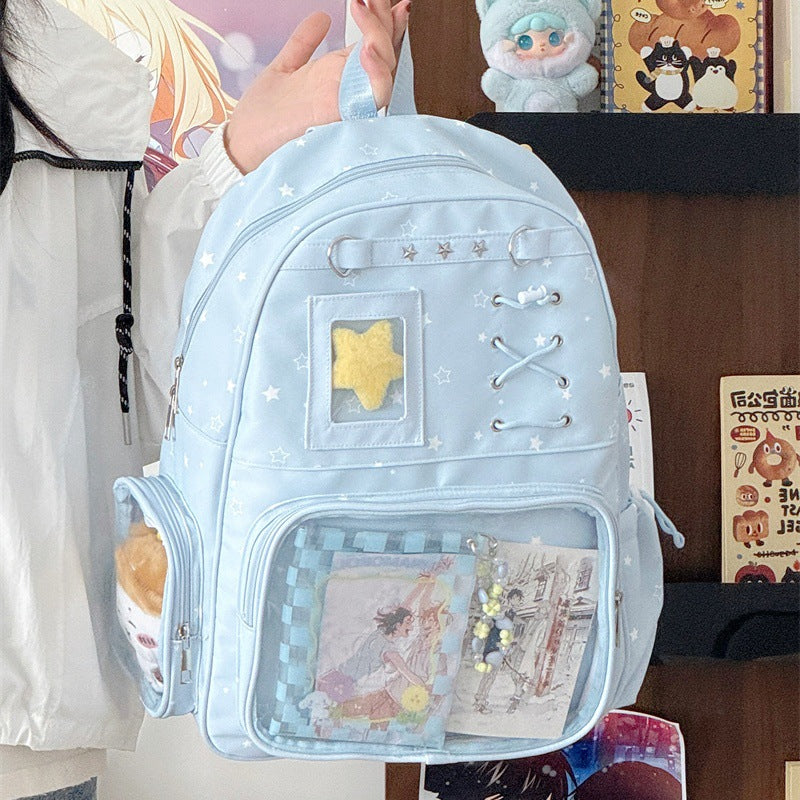 Decorative Character-Themed Backpack Kalsten