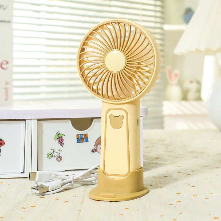 Women's Portable Mini Fan with Flexible Mount and USB Connection Kalsten