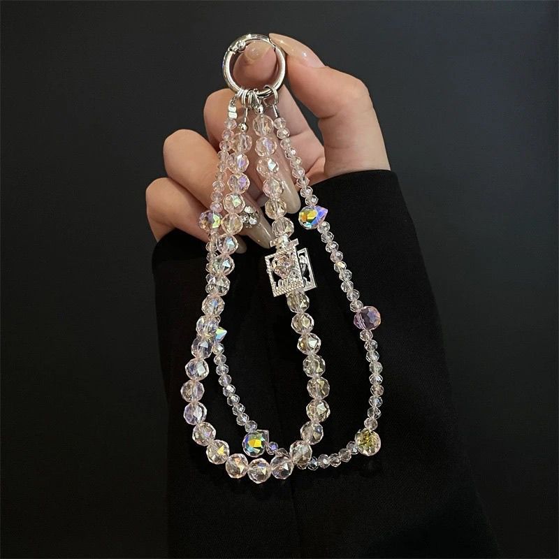 Elegant Beaded Charm Key Holder Kalsten
