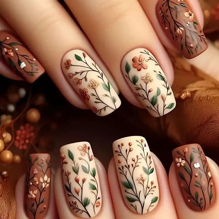 Nature-inspired Art Nails Kalsten