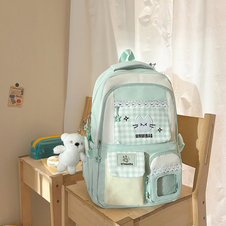 Stylish Multi-Functional Backpack with Cute Accents Kalsten