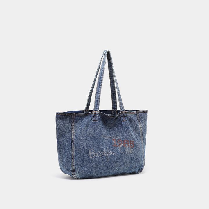 Casual Denim Tote Bag