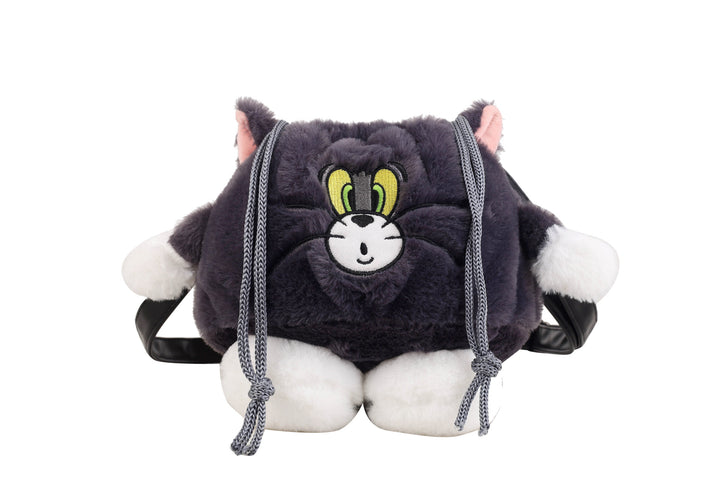 Plush Shoulder Bag with Animal Motif and High Cuddliness Kalsten
