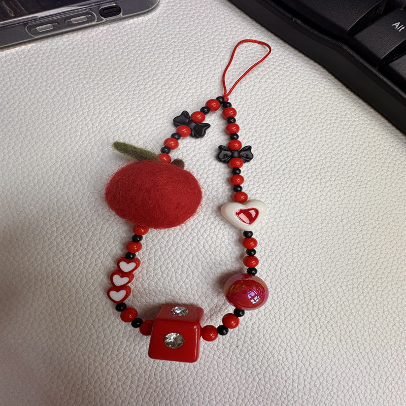 Playful Beaded Phone Charm Kalsten