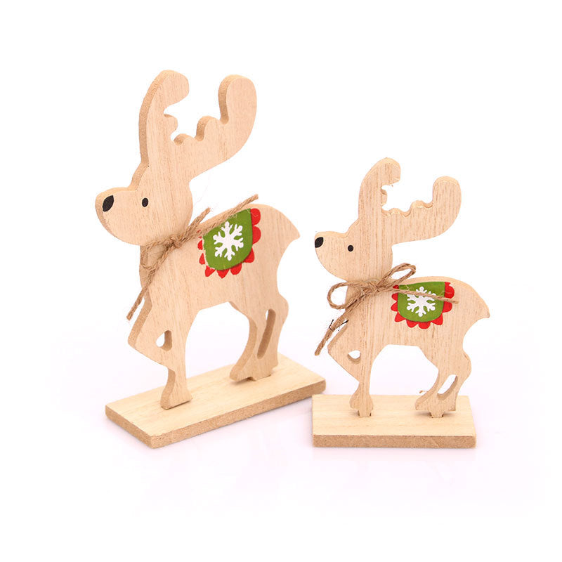 Decorative Wooden Reindeer Figurine Kalsten 1790145184