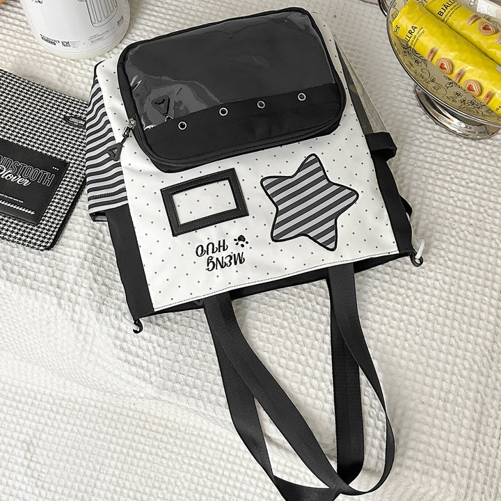 Fun-Themed Star Print Backpack Kalsten