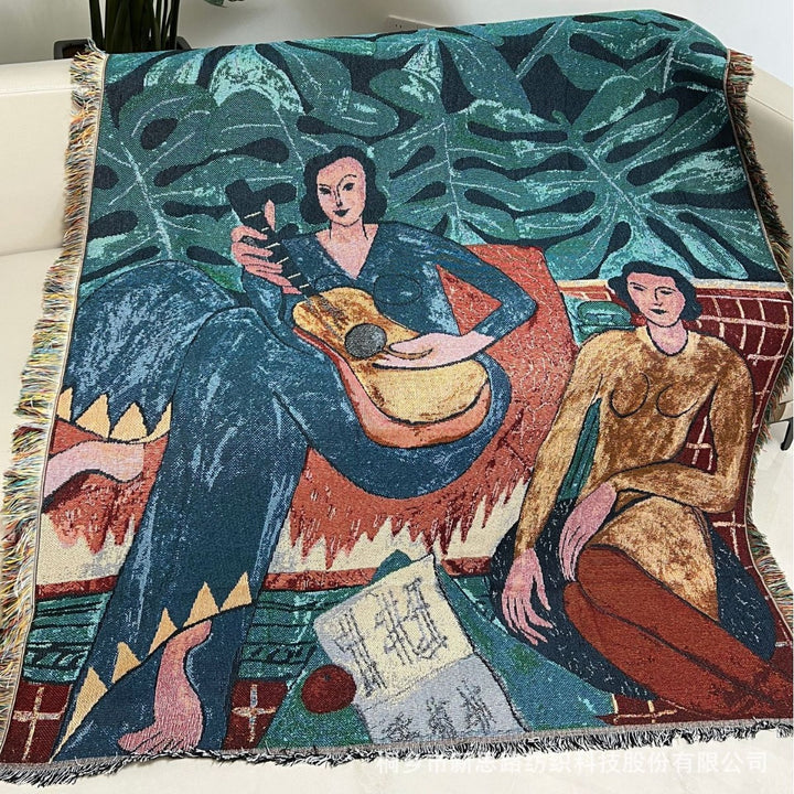 Decorative Art Throw Blanket