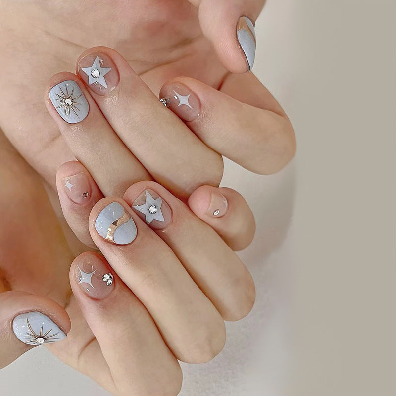 Decorative Press-On Nail Art Set Kalsten