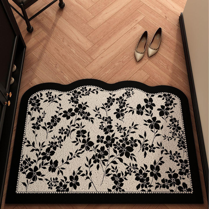 Floral Welcome Mat