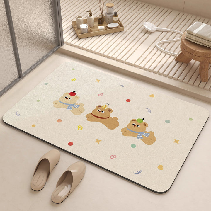Cute Animal-Themed Bathroom Mat Kalsten