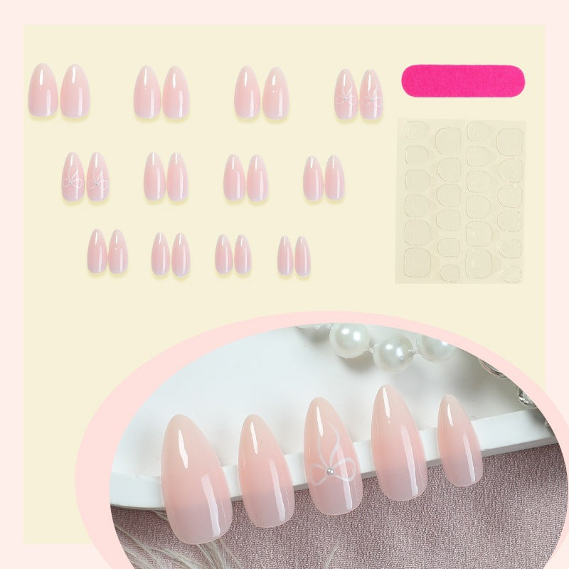Elegant artificial nails with delicate patterns Kalsten
