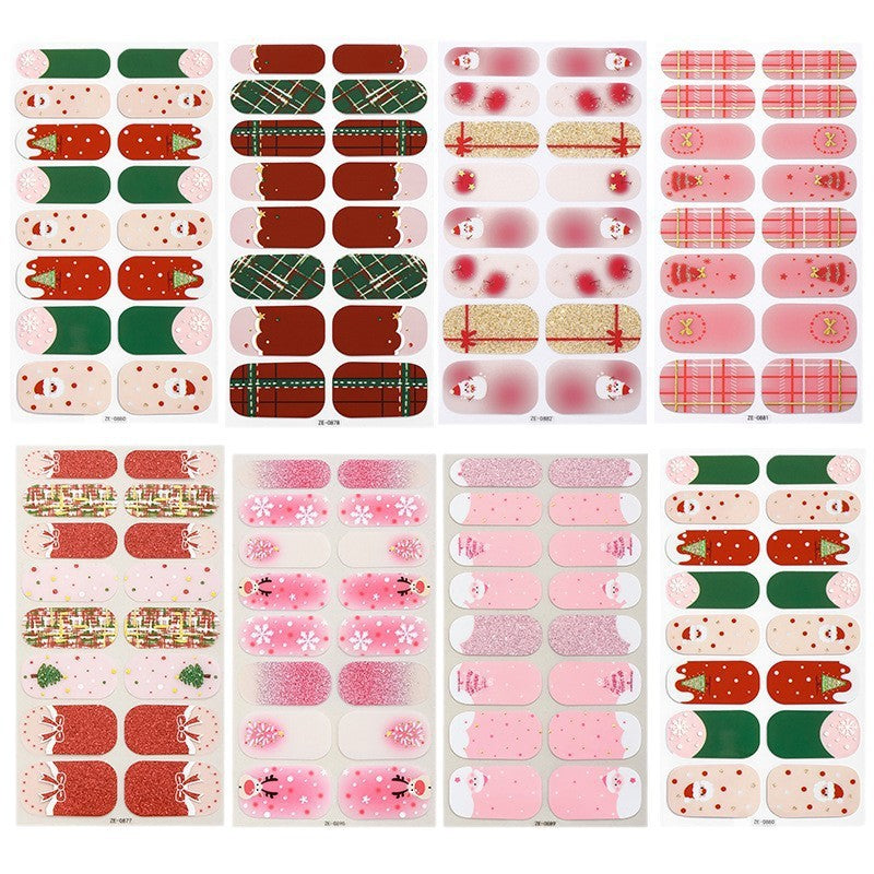 Holiday-Themed Nail Art
