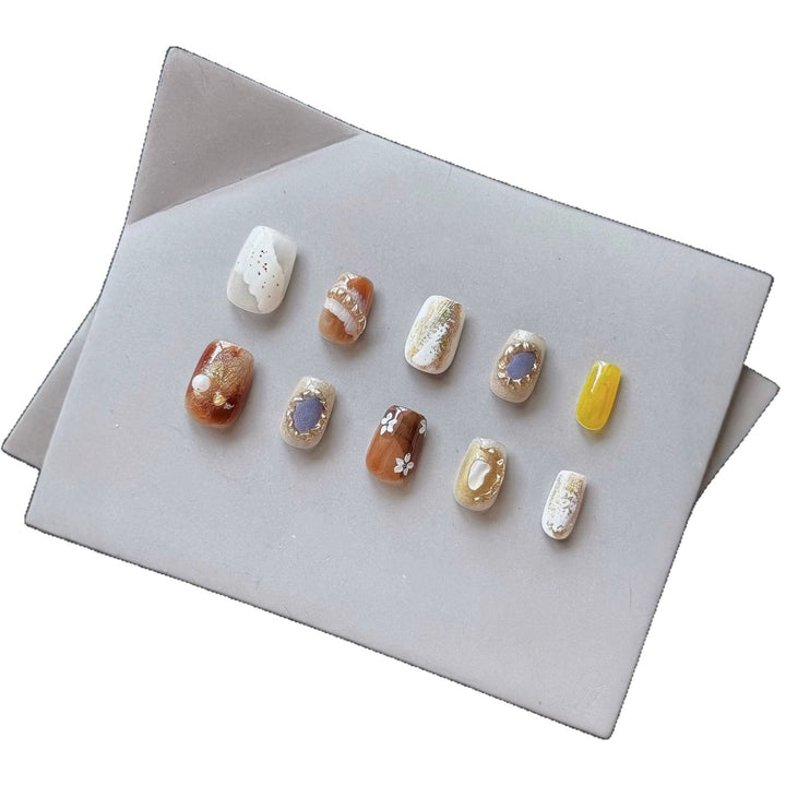 Artistic Decorative Press-On Nail Kit
