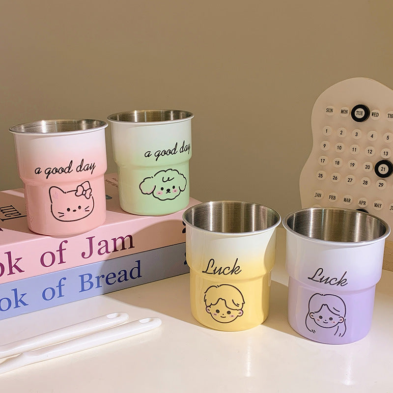 Multifunctional drinking cup with cheerful design Kalsten
