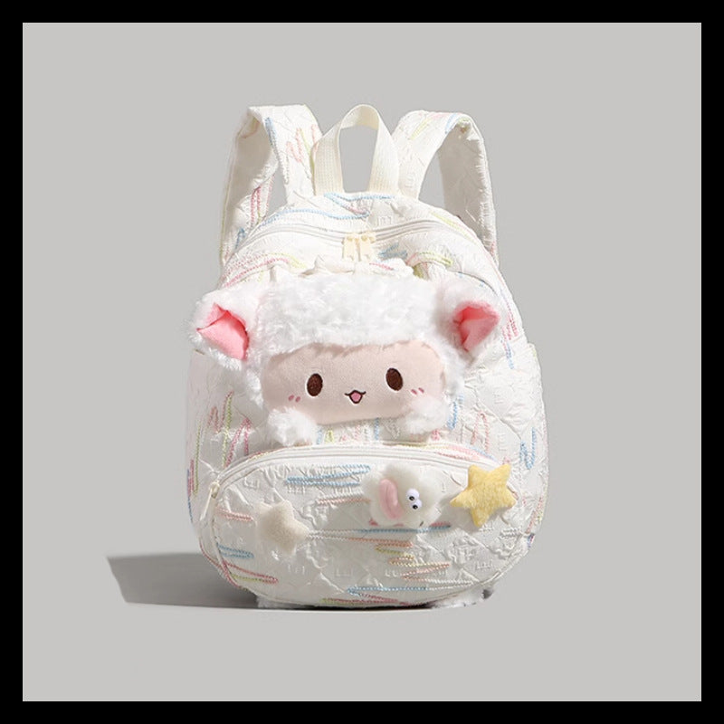 Cute Plush Animal-Themed Backpack Kalsten