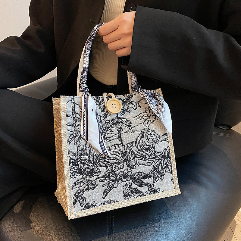 Artistic Print Tote Bag