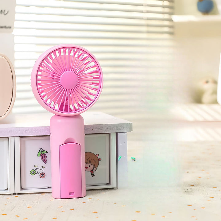 Ladies Portable USB Hand Fan with Cute Design Kalsten