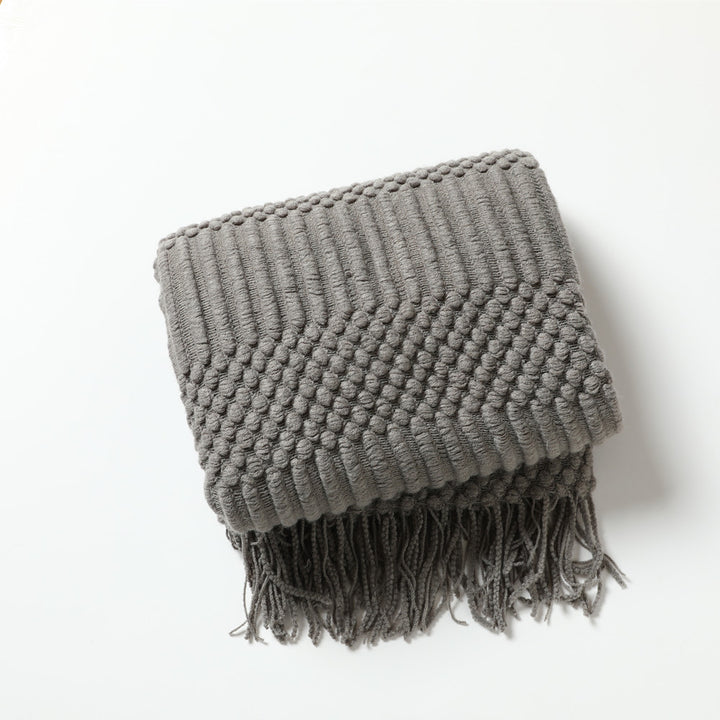Textured Knit Scarf Kalsten