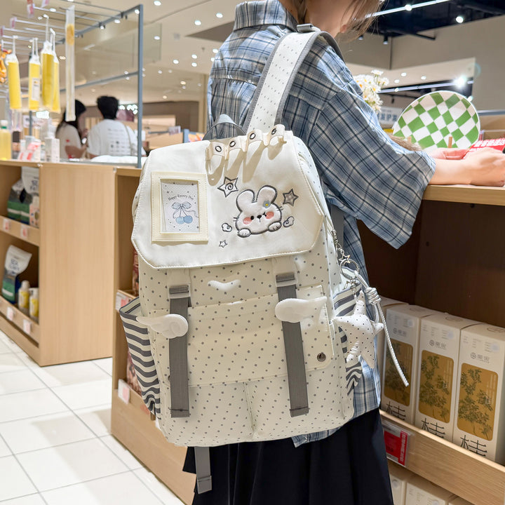 Cute Character Print Backpack Kalsten