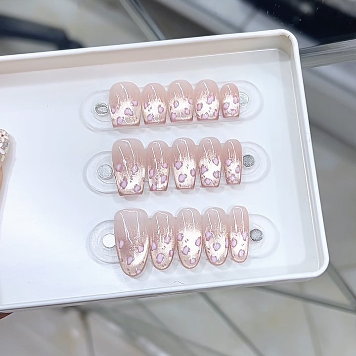 Luxury Detailed Press-On Nail Set Kalsten