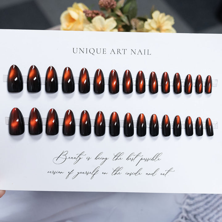 Glossy Press-On Nail Collection