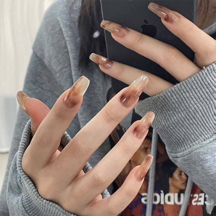 Ombre Acrylic Nail Extensions