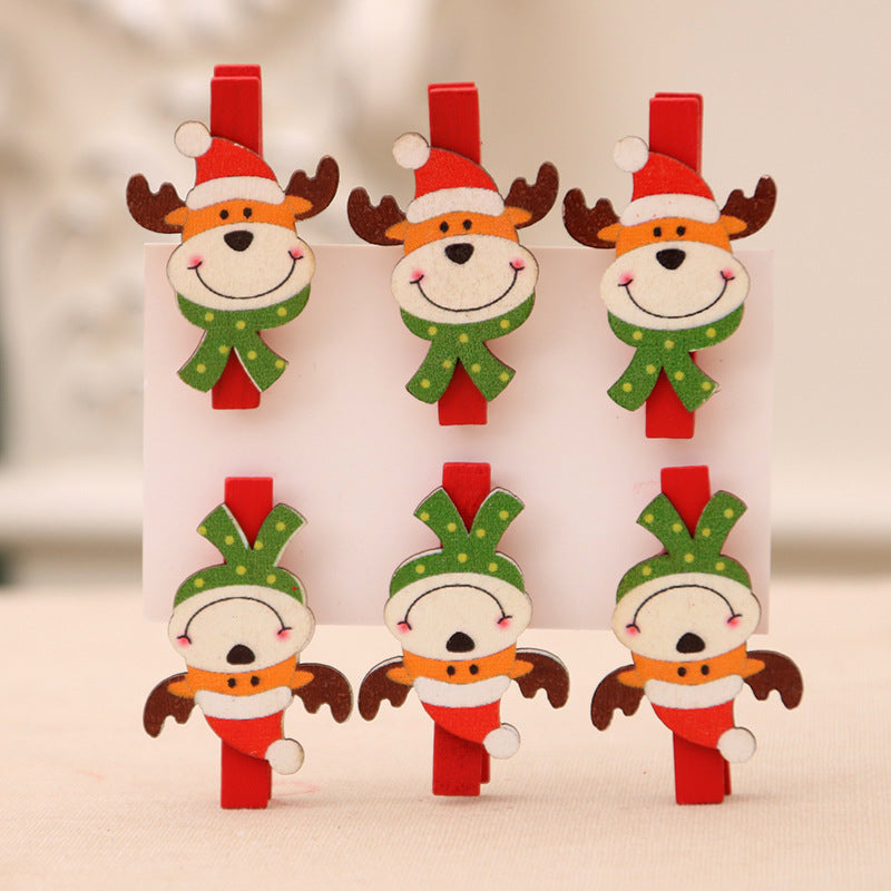 Decorative Christmas Themed Clip Set Kalsten