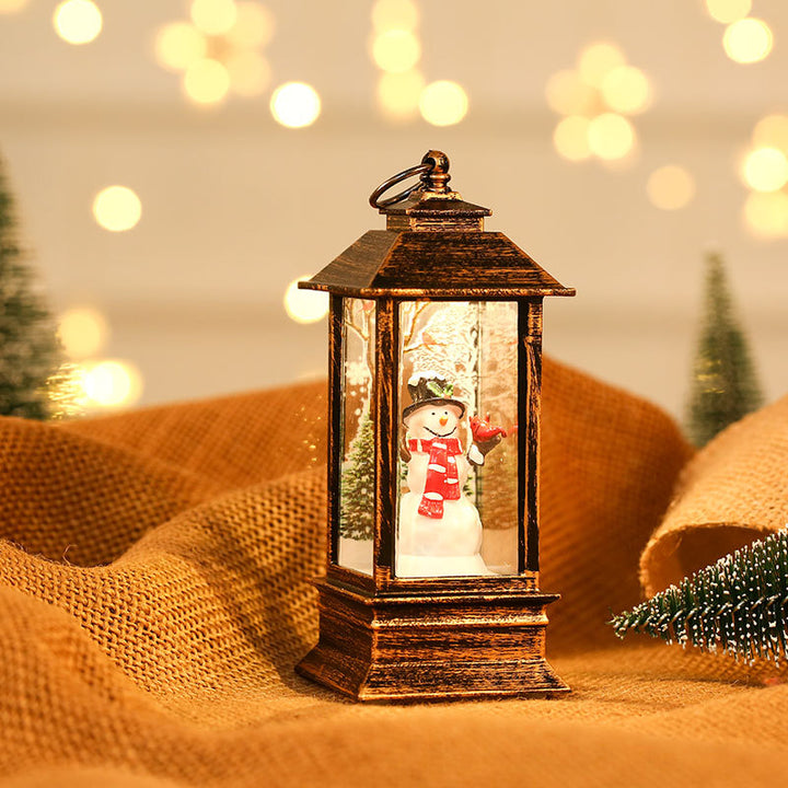 Decorative Snowman Lantern Kalsten